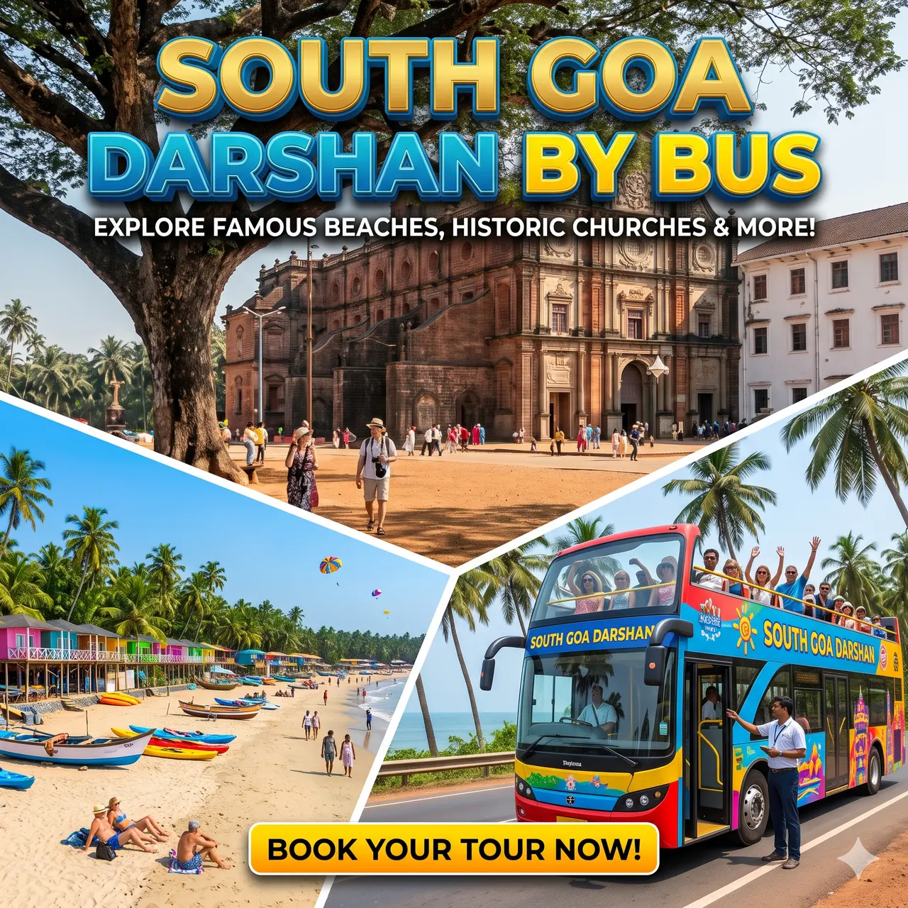South Goa Darshan by Bus