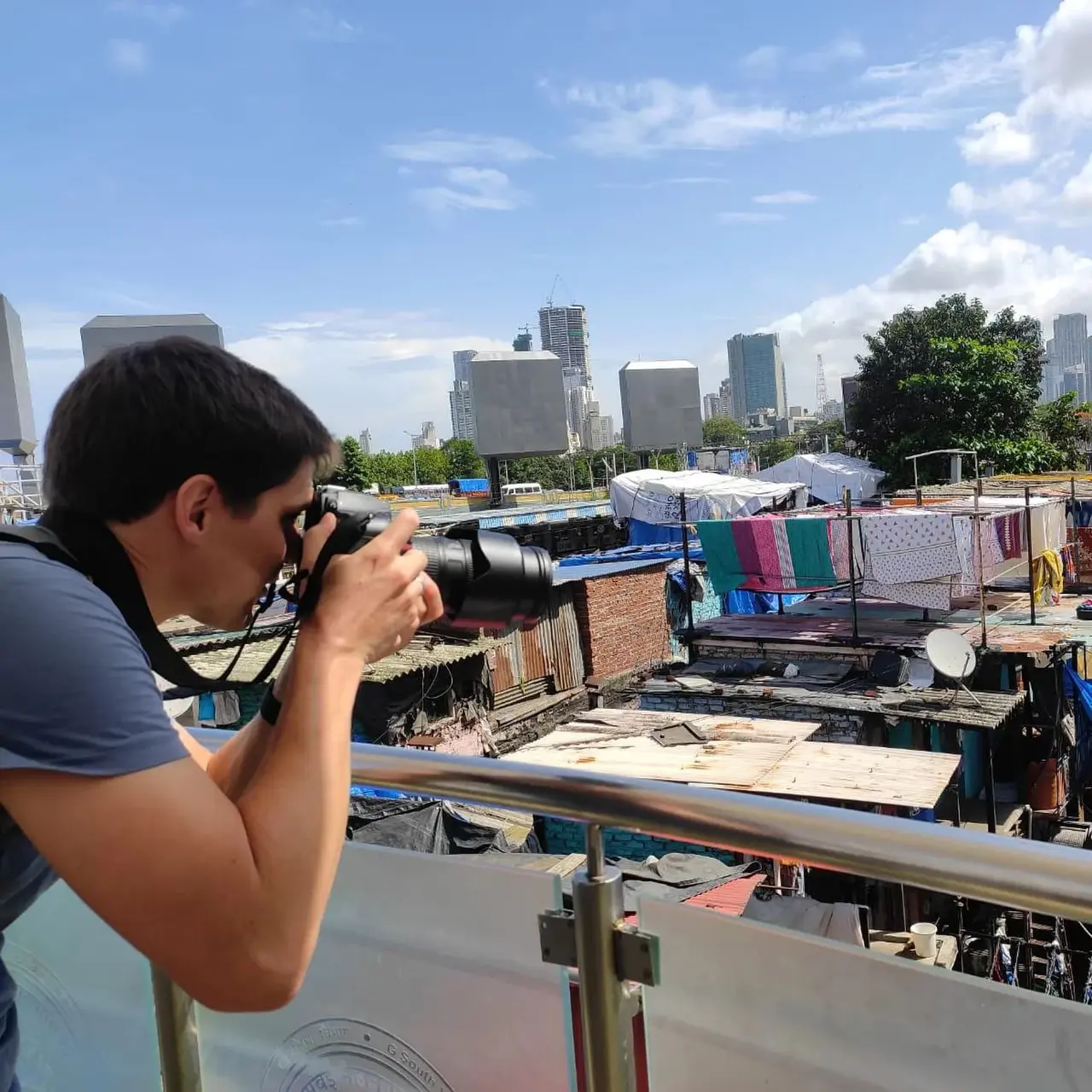 Combo Dhobi Ghat and Dharavi Slum Tour