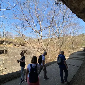 Discover the ancient rock-cut architecture and rich Buddhist heritage of the Kanheri Caves nestled inside Sanjay Gandhi National Park with our guided tour.