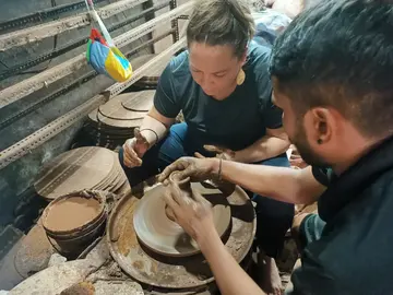 Kumbharwada Tour with Pottery Making