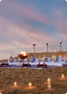 Camel safari with Swiss tent